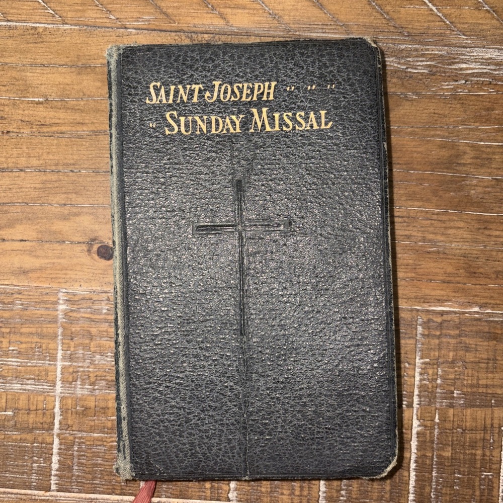 Saint Joseph Sunday Missal Confraternity Version 1957-1953 Used Preowned